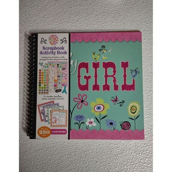 Girls Assorted Items, Fuzzy Dice, Scrapbook Paper, Origami Paper, Earrings - Picture 2 of 16